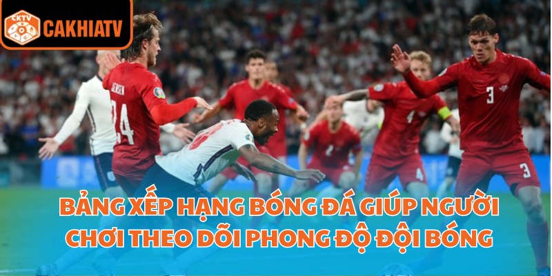 Theo Dõi Bảng Xếp Hạng Bóng Đá Chính Xác Nhất Trên Cakhiatv 1 Giao diện bảng xếp hạng trên CakhiaTV thân thiện và dễ dùng